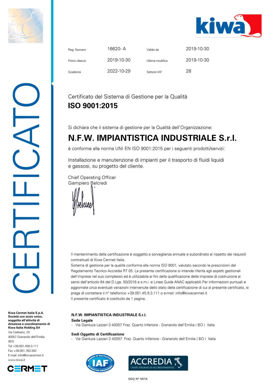 nfw-impianti-certificazione-ISO-9001-2015